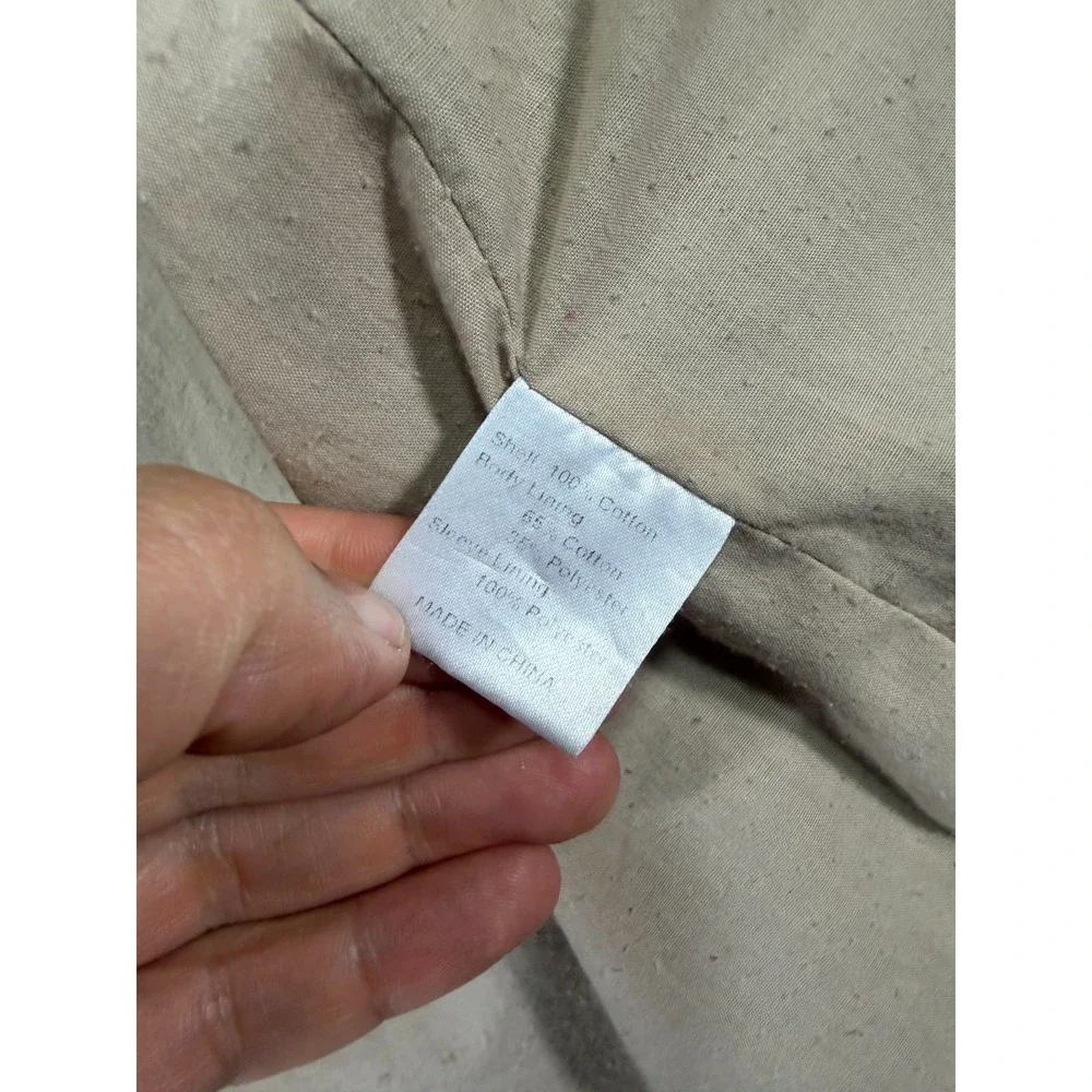 Shades‎ of Grey Micah Cohen Jacket Mens M Green Hooded Zip Snap Lined Minimalist